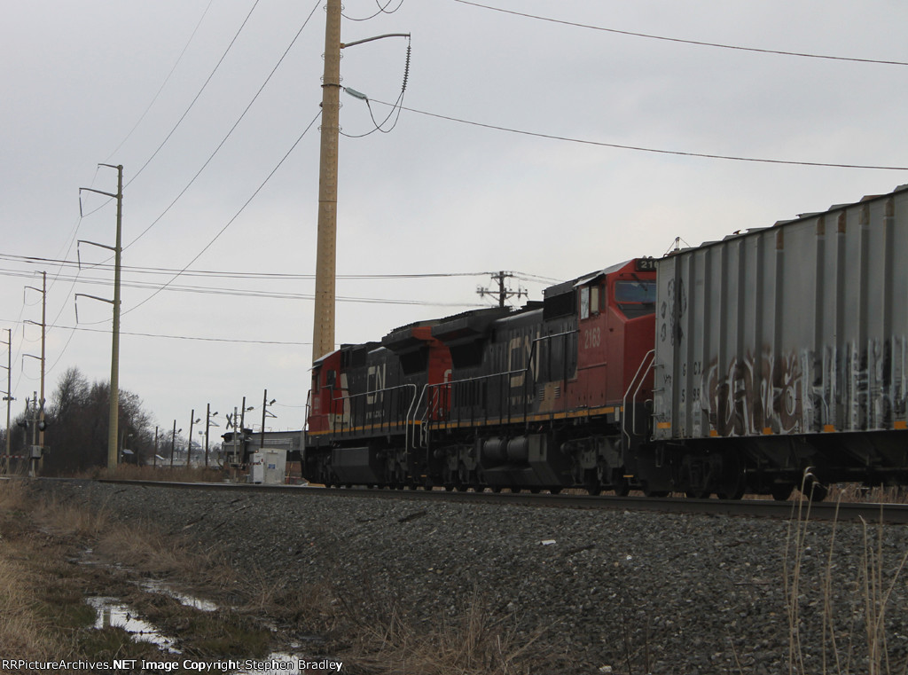 CSX empty oil/ethanol train